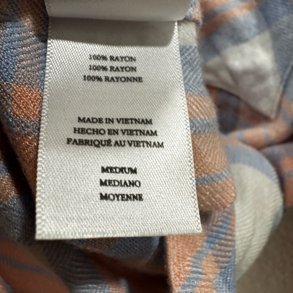 Rails Blue and Red Plaid Button Down Shirt - Picture 4 of 5